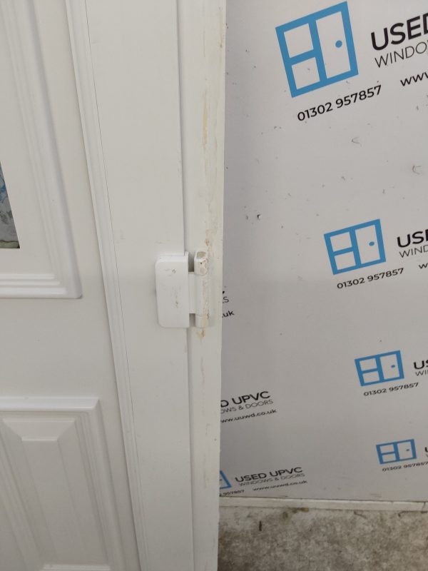 Used White Upvc Back Door 830mm x 2010mm 0030 - Image 12