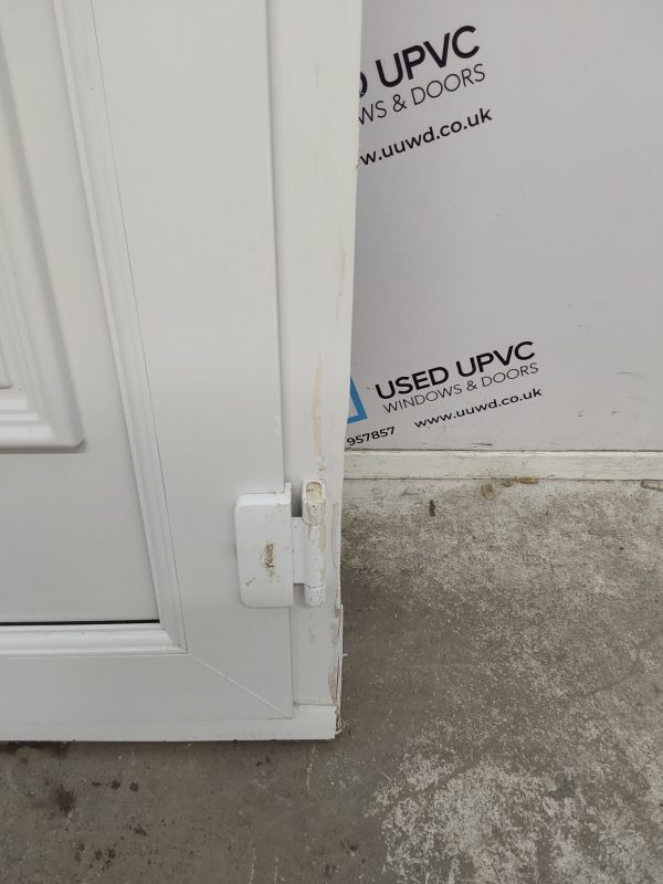 Used White Upvc Back Door 830mm x 2010mm 0030 - Image 13