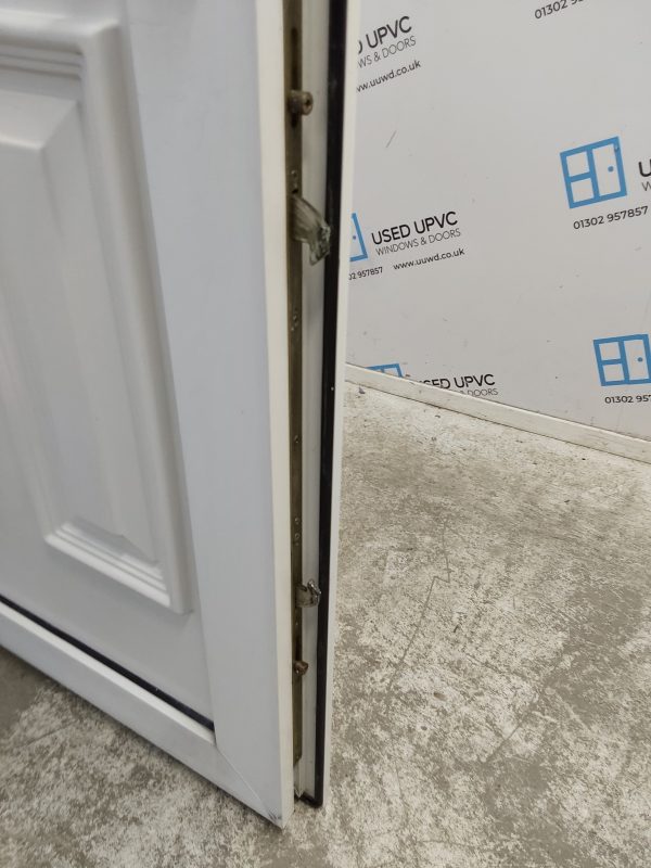 Used White Upvc Back Door 830mm x 2010mm 0030 - Image 6
