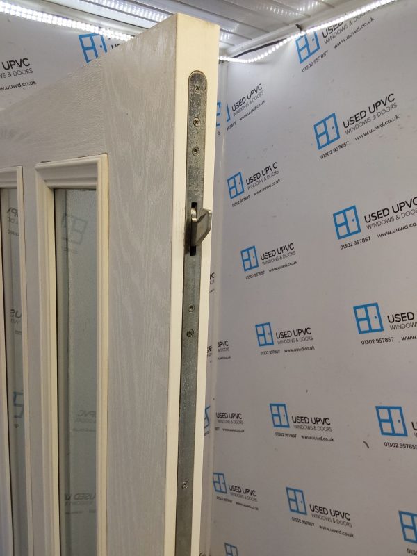Used White Composite Front Door 990mm x 1990mm 0749 - Image 4