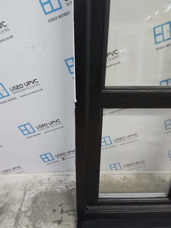 Used Black Upvc French Doors 1500mm x 2170mm EA1 - Image 12