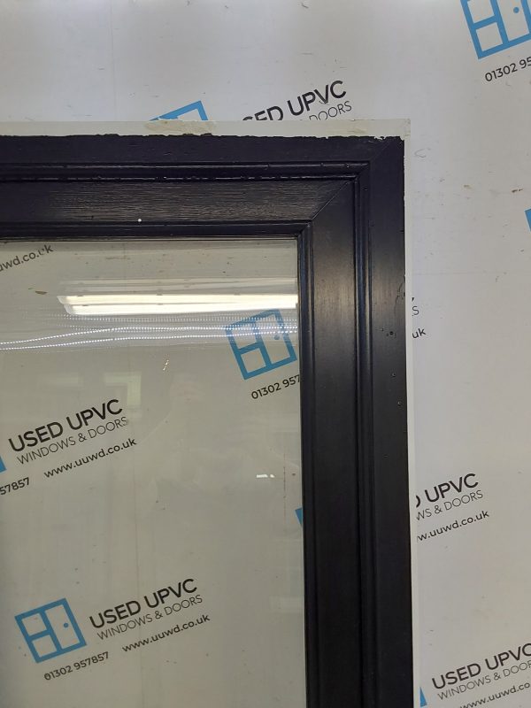 Used Black Upvc French Doors 1500mm x 2170mm EA1 - Image 15