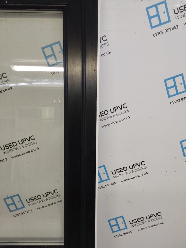 Used Black Upvc French Doors 1500mm x 2170mm EA1 - Image 16