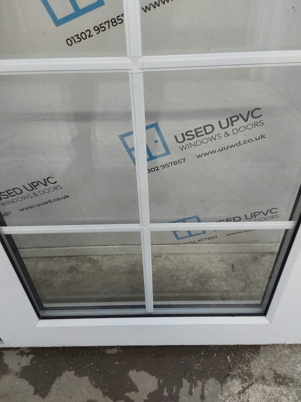 Used White Upvc French Doors 1560mm x 1990mm EA3 - Image 8