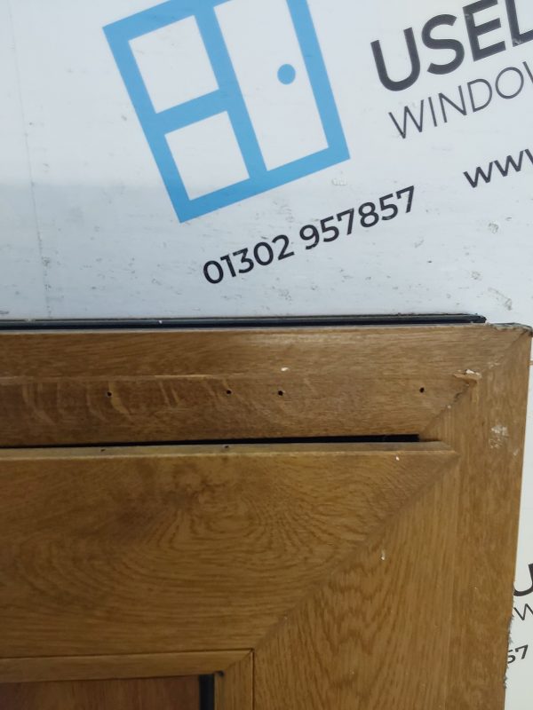 Used Oak Upvc Back Door 865mm x 2070mm 0555 - Image 10