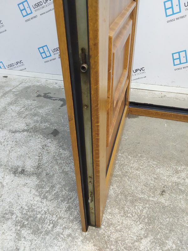Used Oak Upvc Back Door 865mm x 2070mm 0555 - Image 6