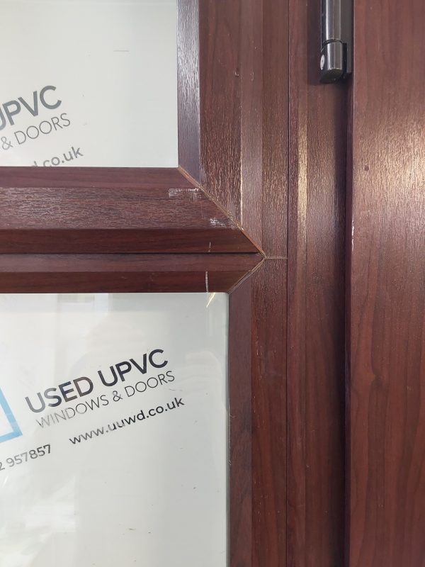Used Rosewood Upvc French Doors And Side Panels 2480mm x 2090mm EA5 - Image 10