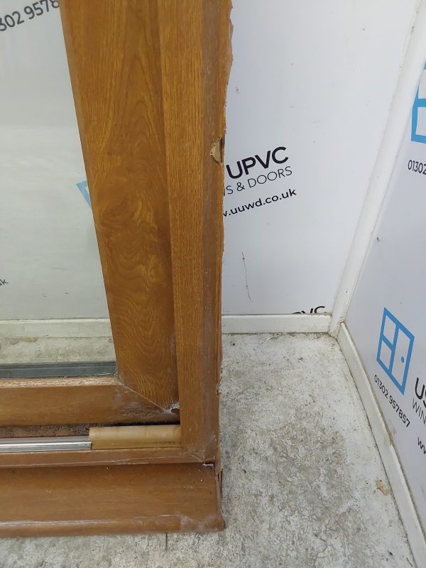 Used Oak Upvc Sliding Patio Doors 2160mm x 2020mm EA6 - Image 6
