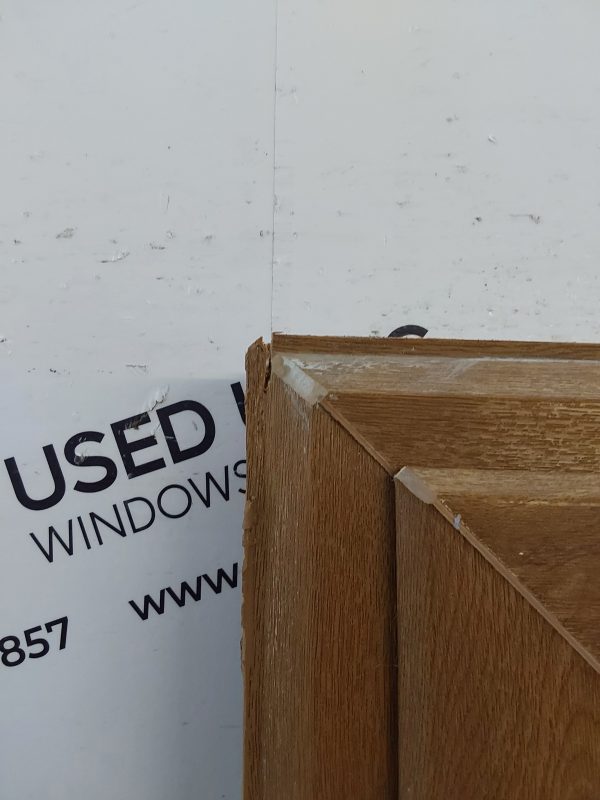 Used Oak Upvc Sliding Patio Doors 2160mm x 2020mm EA6 - Image 5