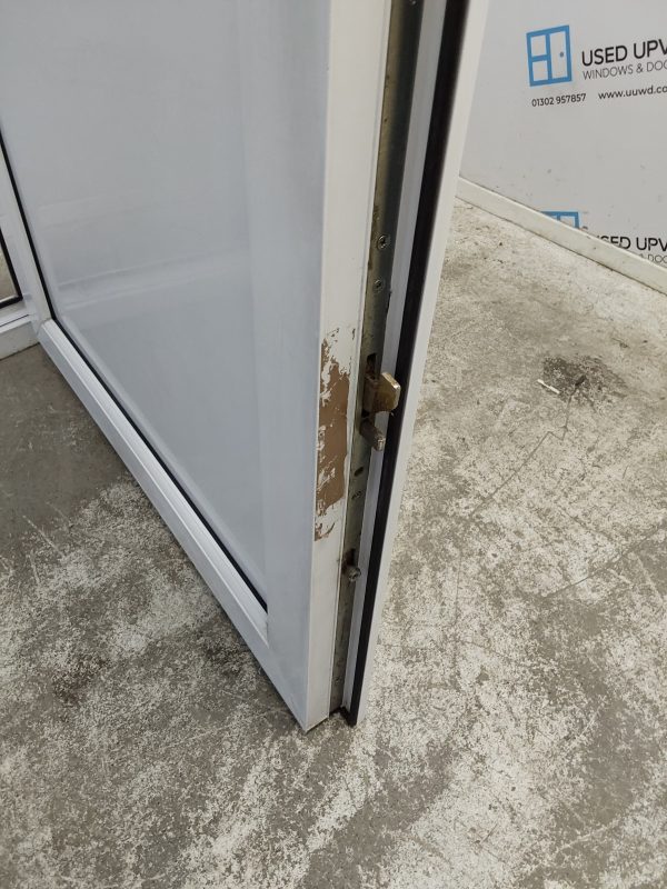 Used White Upvc Back Door 890mm x 2030mm C6022 - Image 6