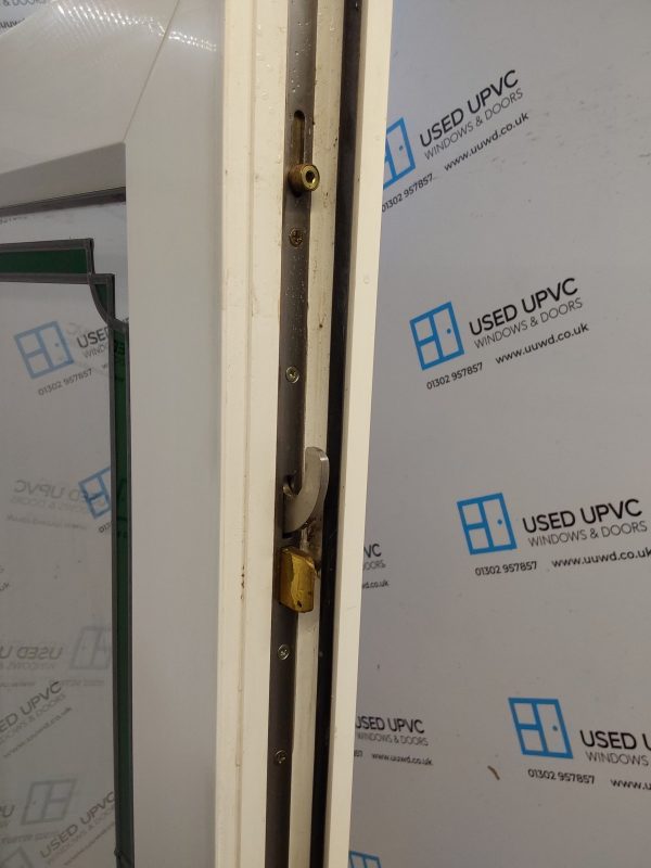 Used White Upvc French Doors 1435mm x 2010mm EA7 - Image 4