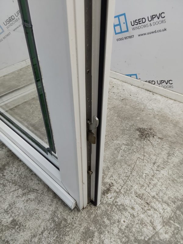 Used White Upvc French Doors 1435mm x 2010mm EA7 - Image 6