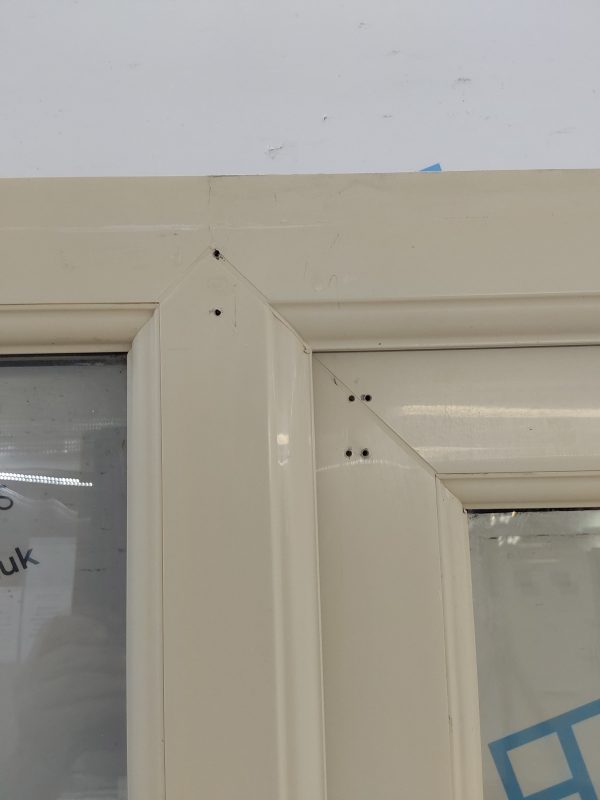 Used Cream Upvc French Doors And Side Panels 2450mm x 2170mm (Reduce To 2120mm) EA10 - Image 8