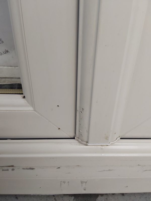 Used Cream Upvc French Doors And Side Panels 2450mm x 2170mm (Reduce To 2120mm) EA10 - Image 13