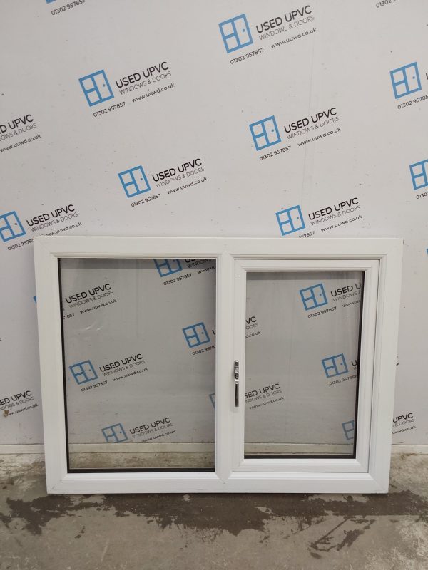Used Cream Upvc Window 1340mm x 1005mm LW0075 - Image 3