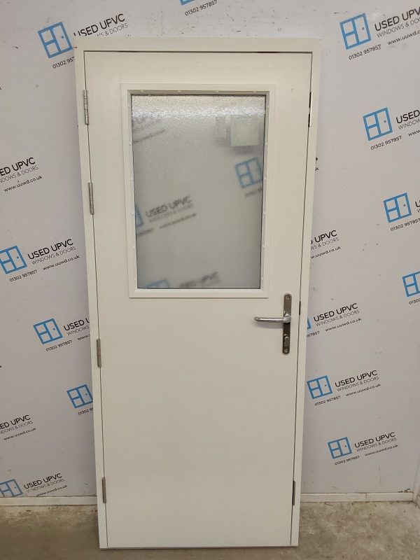 Brand New White Golden Thread FD30 Non Rated Fire Door 830mm x 1975mm C12D01 - Image 2