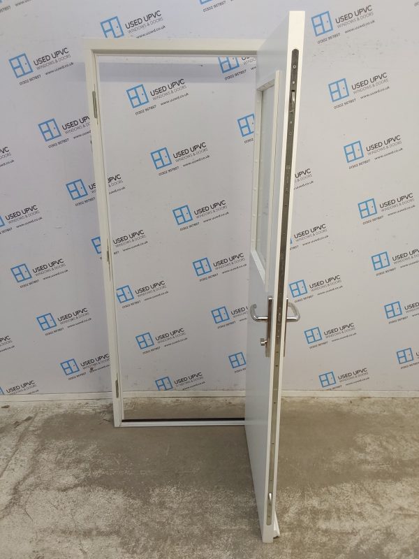 Brand New White Golden Thread FD30 Non Rated Fire Door (Outwards Opening) 840mm x 2015mm C12D04 - Image 3