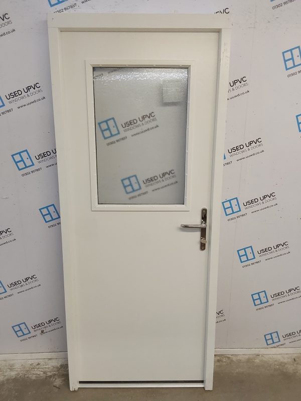 Brand New White Golden Thread FD30 Non Rated Fire Door (Outwards Opening) 840mm x 2015mm C12D04 - Image 2