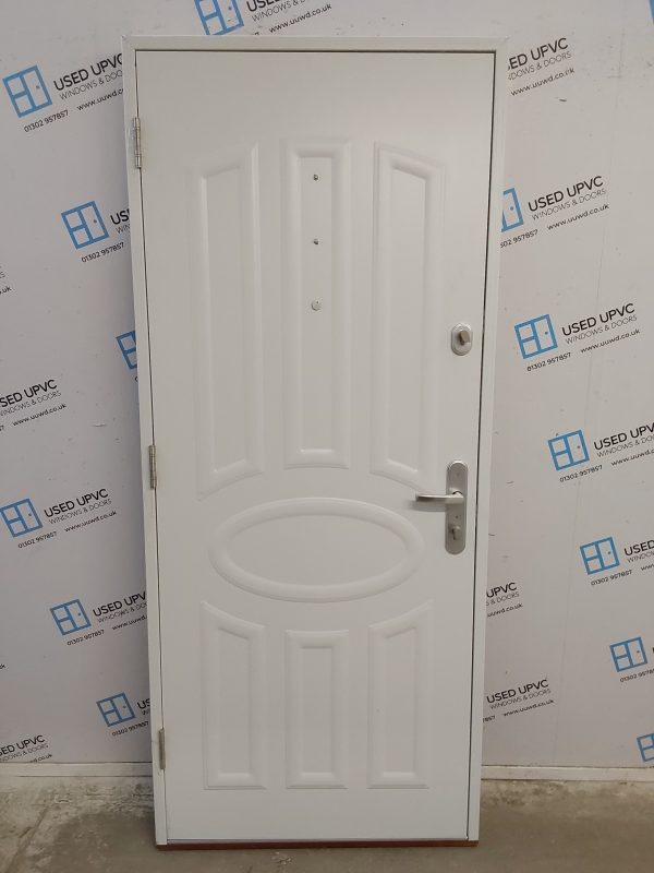 Brand New Blue Aluminium Composite Door 875mm x 2045mm C12D09 - Image 2