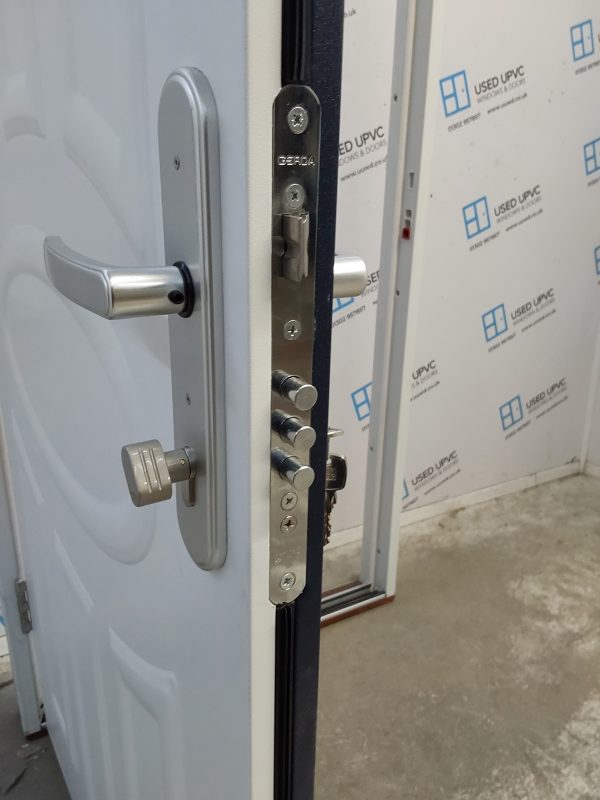 Brand New Blue Aluminium Composite Door 875mm x 2045mm C12D09 - Image 5