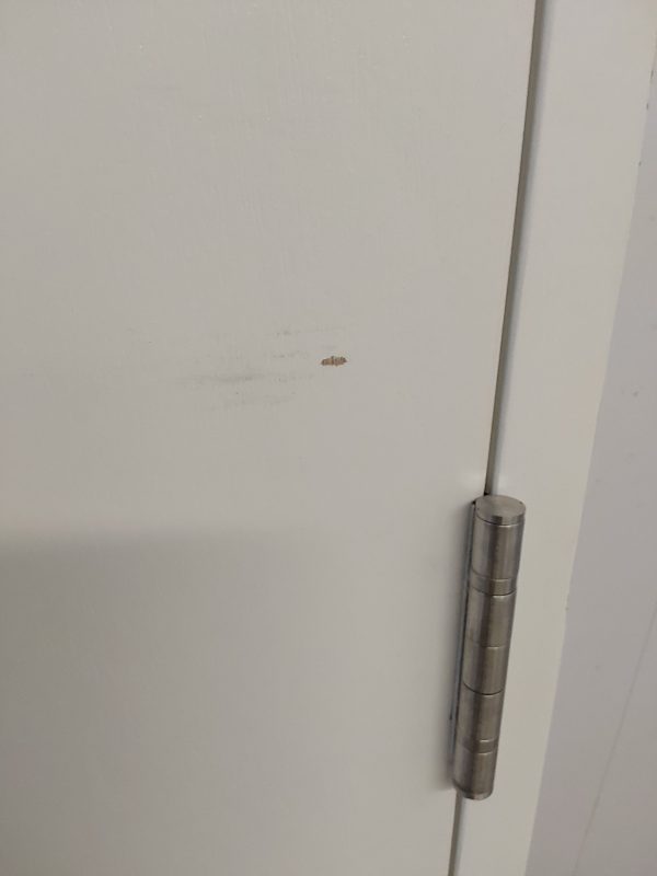 Brand New White Golden Thread FD30 Non Rated Fire Door 845mm x 2030mm C12D07 - Image 8