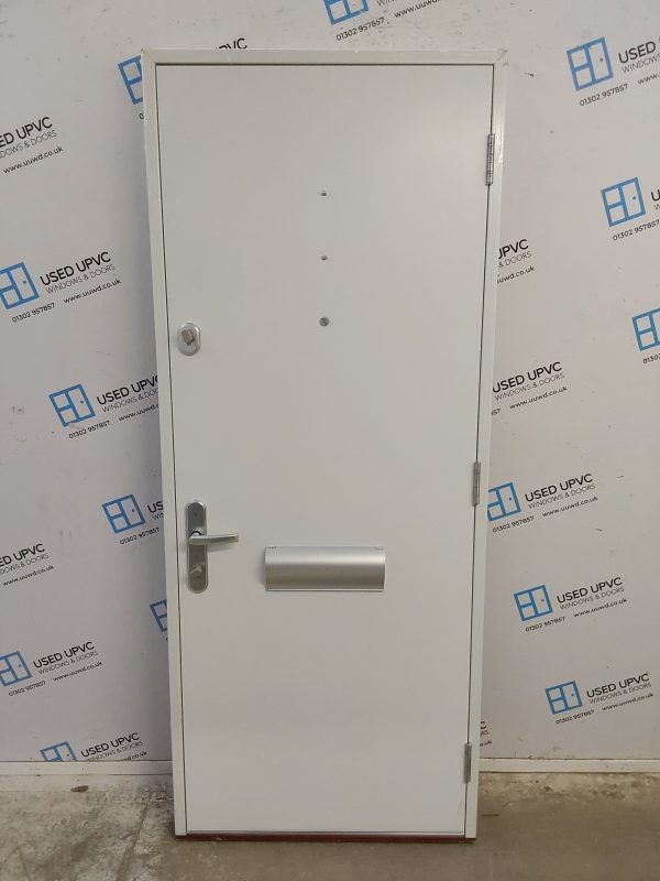Brand New Blue Aluminium Composite Front Door 815mm x 1985mm C12D14 - Image 2