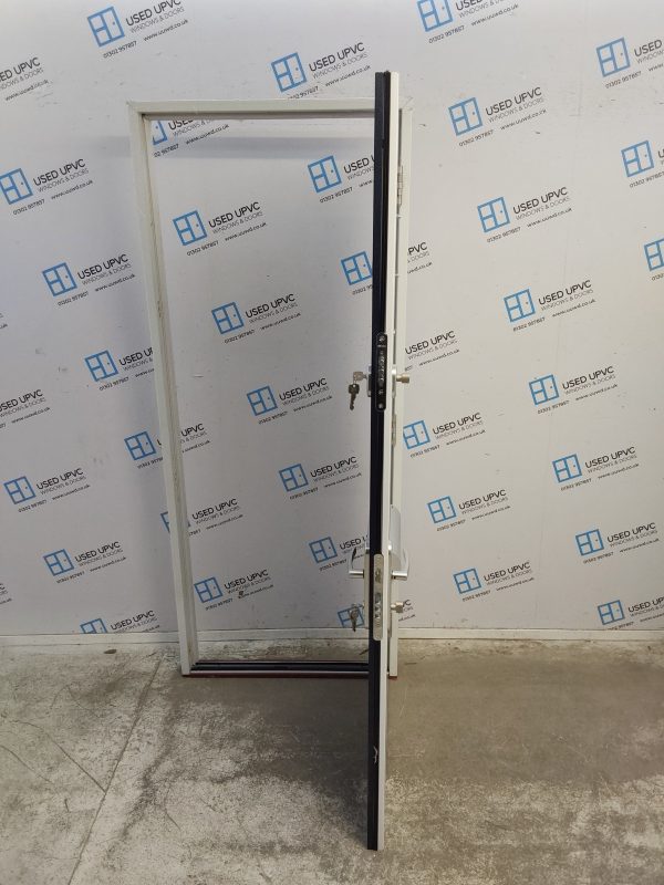 Brand New Blue Aluminium Composite Front Door 815mm x 1985mm C12D14 - Image 3