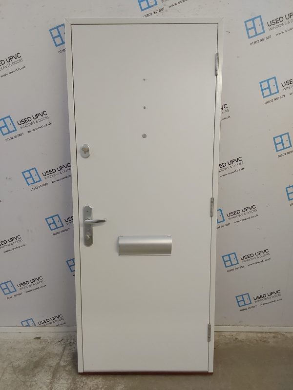 Brand New Blue Aluminium Composite Front Door 815mm x 2020mm C12D16 - Image 2