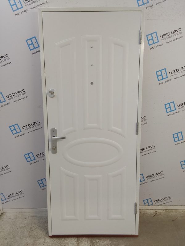 Brand New Blue Aluminium Composite Door 855mm x 2045mm C12D17 - Image 2