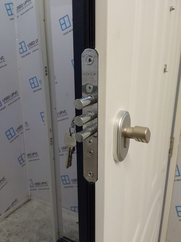 Brand New Blue Aluminium Composite Door 855mm x 2045mm C12D17 - Image 4