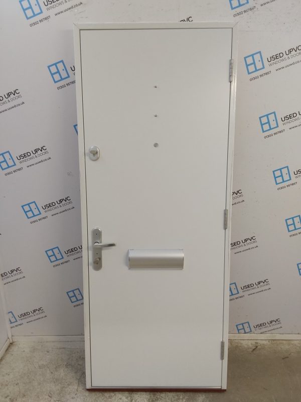 Brand New Blue Aluminium Composite Front Door 815mm x 2005mm C12D18 - Image 2
