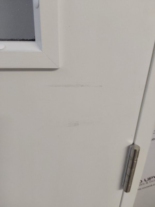 Brand New White Golden Thread FD30 Non Rated Fire Door 850mm x 2025mm C12D19 - Image 9