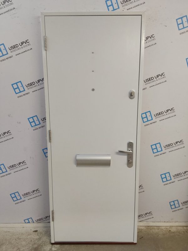 Brand New Blue Aluminium Composite Front Door 815mm x 2045mm C12D06 - Image 2