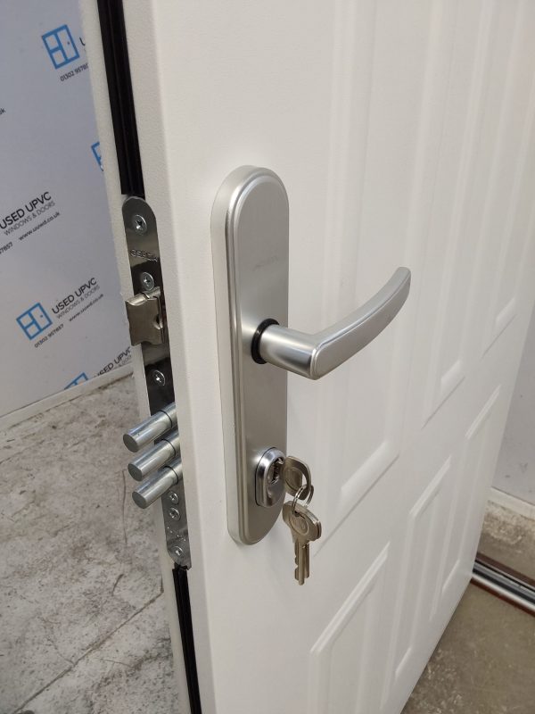 Brand New White Aluminium Composite Door 935mm x 2080mm C12D20 - Image 5