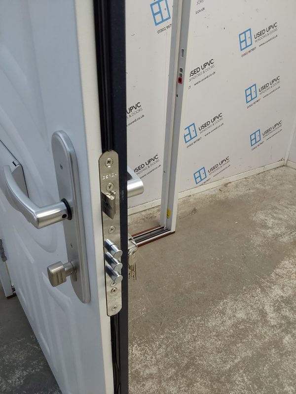 Brand New Blue Aluminium Composite Front Door 875mm x 2005mm C12D23 - Image 5