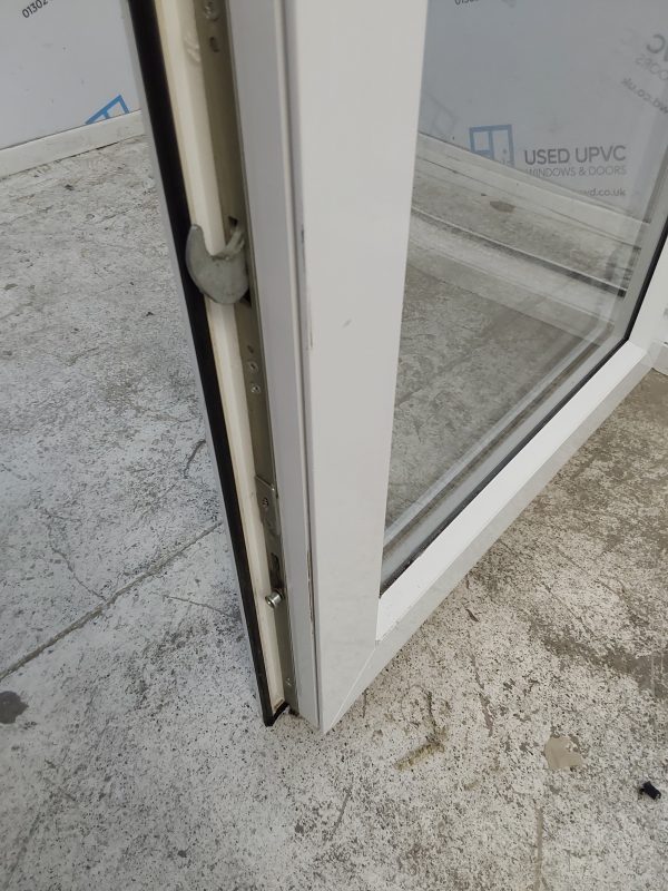 Used White Upvc French Doors 1420mm x 2200mm EA3 - Image 10