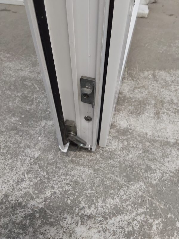 Used White Upvc French Doors 1575mm x 2105mm EA5 - Image 9