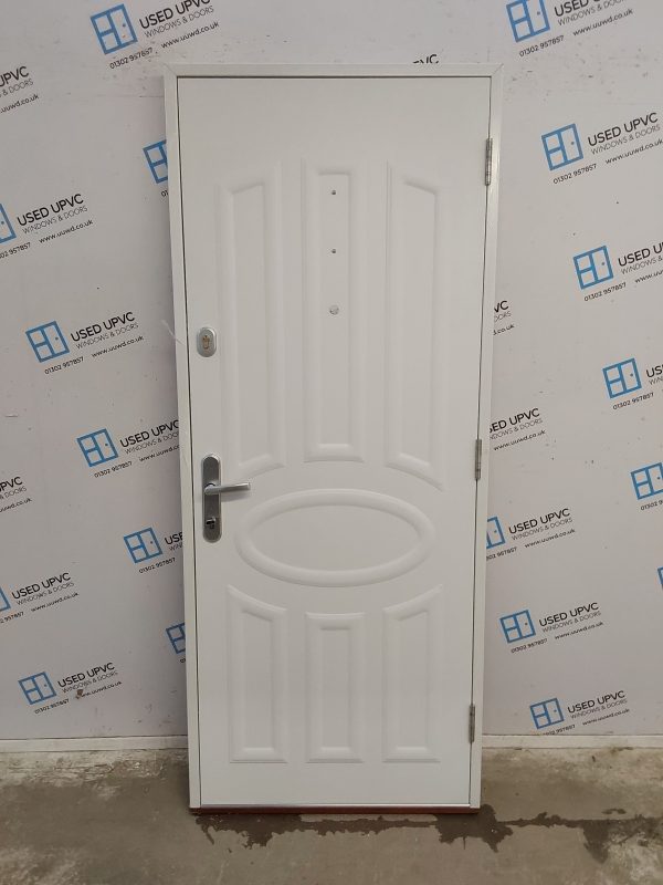 Brand New Red Aluminium Composite Door 835mm x 2020mm C12D26 - Image 2