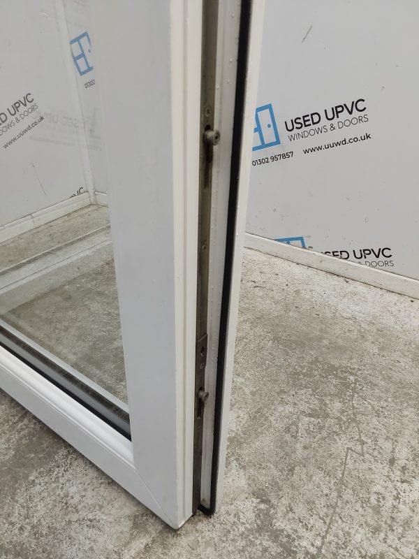 Used White Upvc French Doors 1350mm x 2170mm EA6 - Image 5