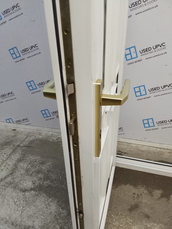 Used White Upvc Front Door 930mm x 2065mm (Reduce To 900mm) 0622 - Image 5