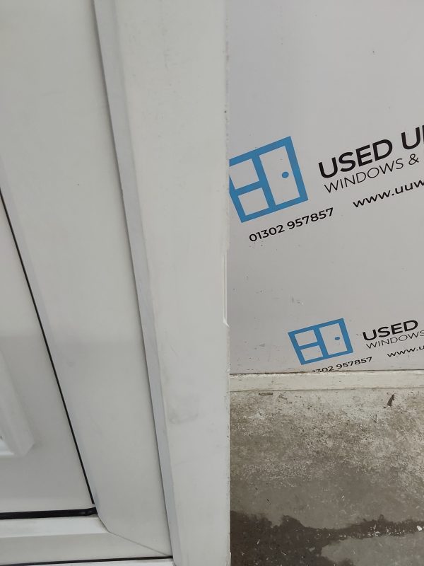 Used White Upvc Front Door 920mm x 2065mm (Reduce To 900mm) 0579 - Image 7