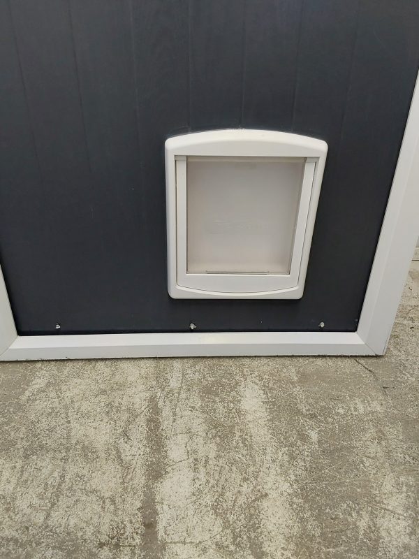 Used Anthracite Grey Composite Front Door 900mm x 2040mm 0638 - Image 7