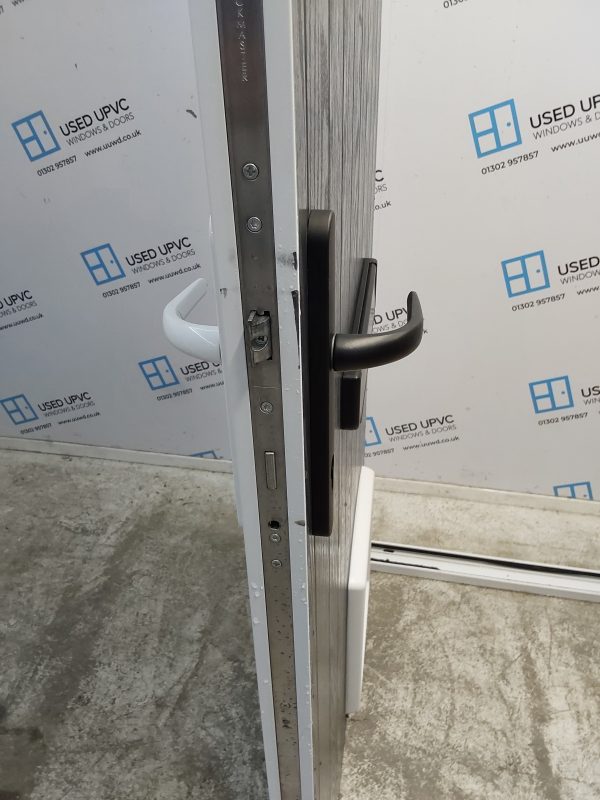 Used Anthracite Grey Composite Front Door 900mm x 2040mm 0638 - Image 5
