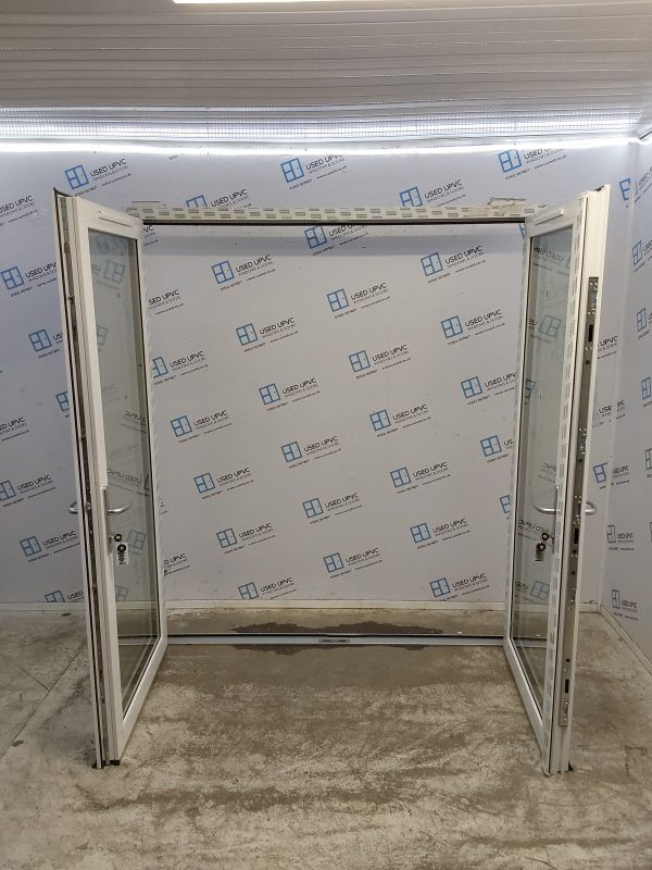Brand New White Upvc Triple Glazed French Doors 1830mm x 2060mm EA7 - Image 2
