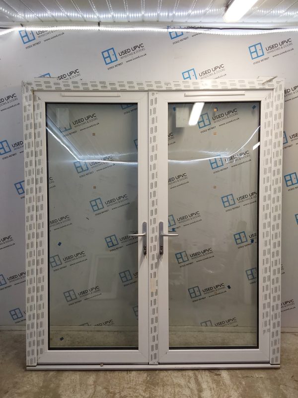 Brand New White Upvc Triple Glazed French Doors 1830mm x 2060mm EA7 - Image 6