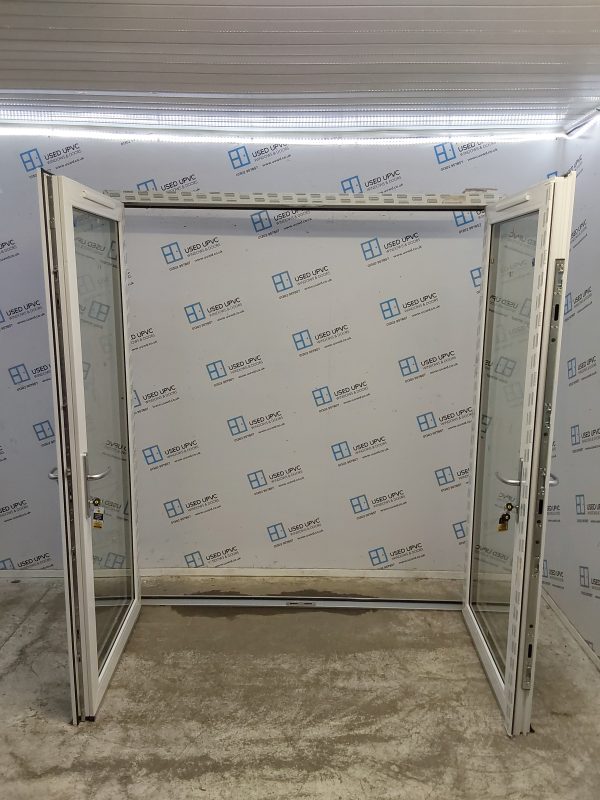 Brand New White Upvc Triple Glazed French Doors 1830mm x 2060mm EA9 - Image 2