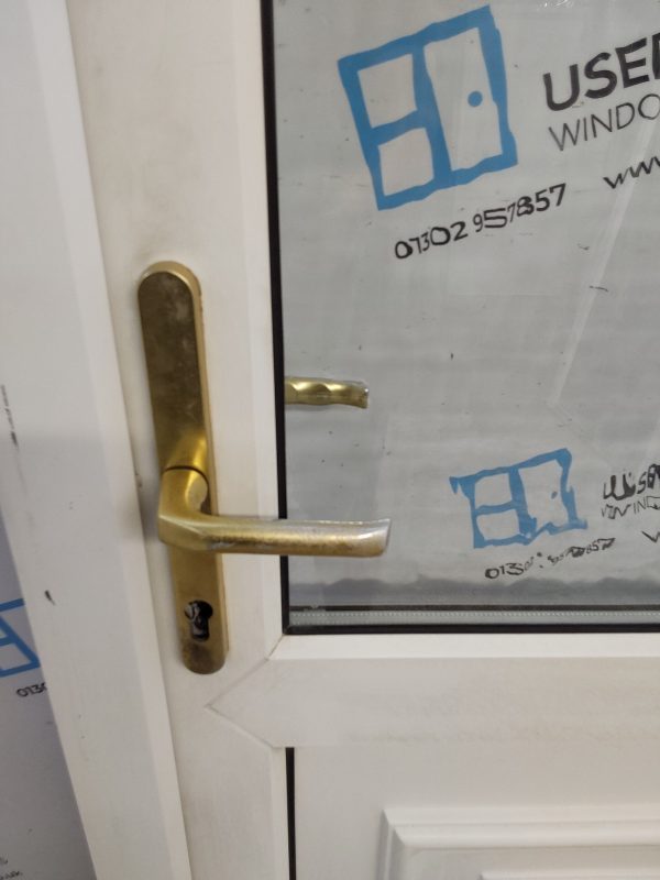 Used White Upvc Back Door 915mm x 2070mm 0815 - Image 15