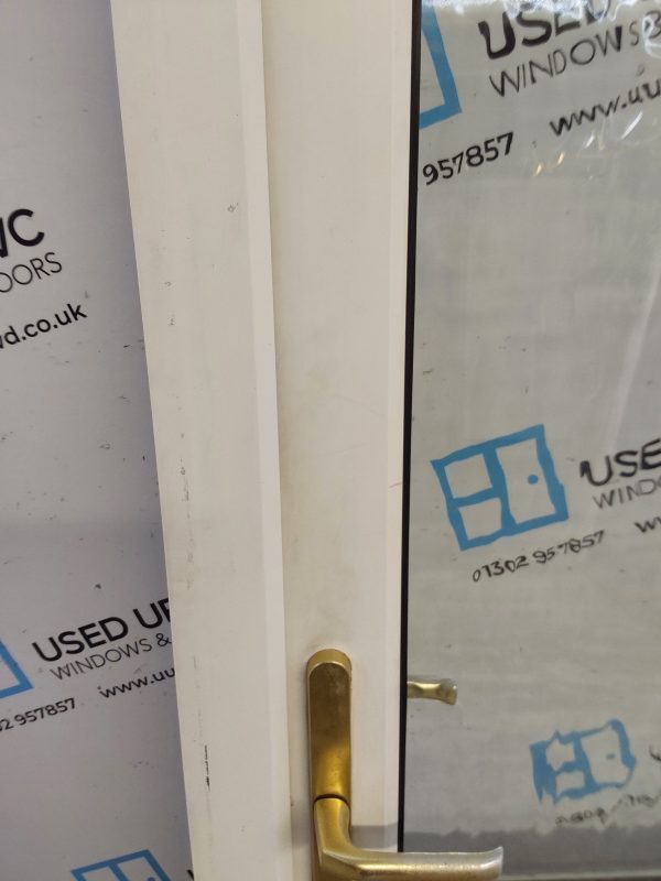 Used White Upvc Back Door 915mm x 2070mm 0815 - Image 12