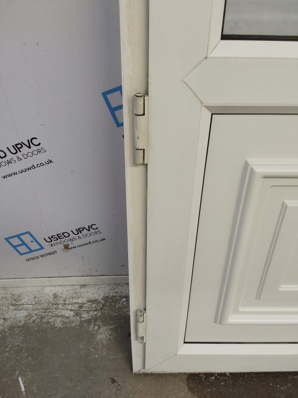 Used White Upvc Back Door 915mm x 2070mm 0815 - Image 7