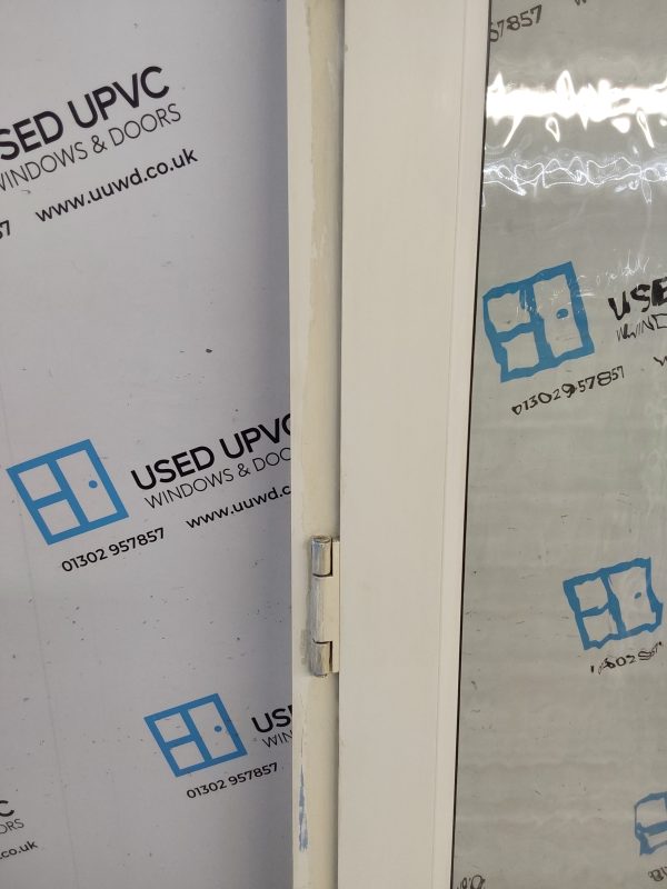 Used White Upvc Back Door 915mm x 2070mm 0815 - Image 8